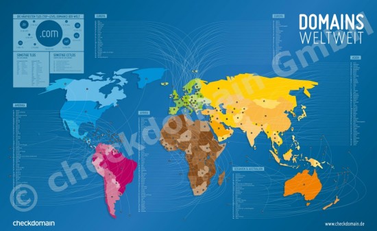 Domain Weltkarte Small