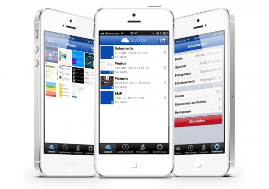 SkyDrive for iOS
