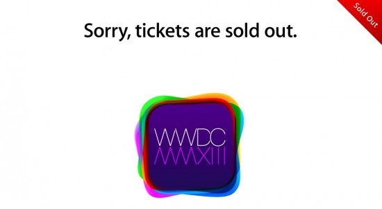 WWDC2013 Sold Out