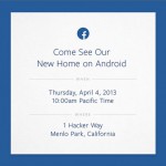 Facebook Android Event am 4.4. als Livestream