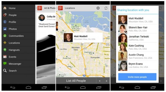 GooglePlus App Update 1