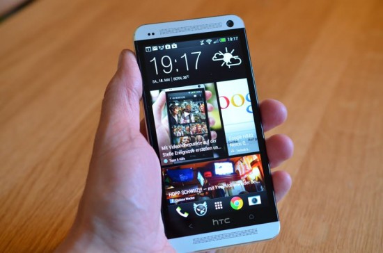 HTC One in Hand JC