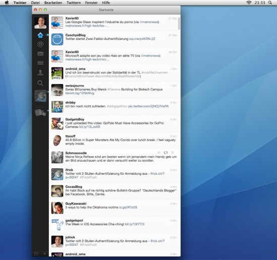 Twitter for Mac