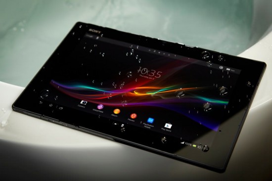 Sony Xperia Z Tablet Water