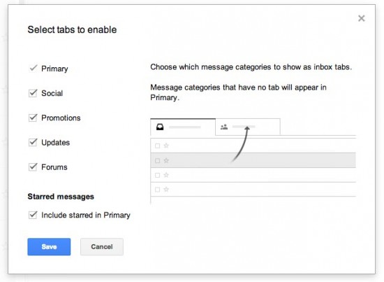 Gmail Inbox Settings