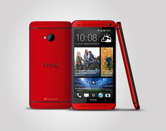 HTC-One-Red