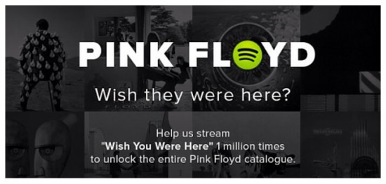 Pink Floyd Spotify Banner