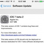 Apple veröffentlicht iOS 7 Beta 2: Auch für iPads