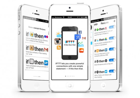 IFTTT on iPhone 5