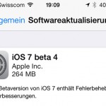 Apple veröffentlicht iOS 7 Beta 4