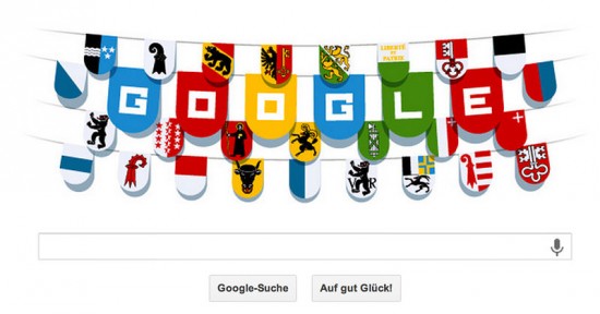 Google Doodle 1. August