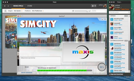 Sim City für Mac