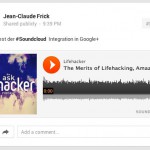Soundcloud nun nativ in Google+ integriert