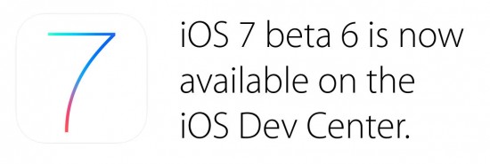 iOS 7 Beta 6