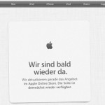 Apple Online Store wurde offline genommen