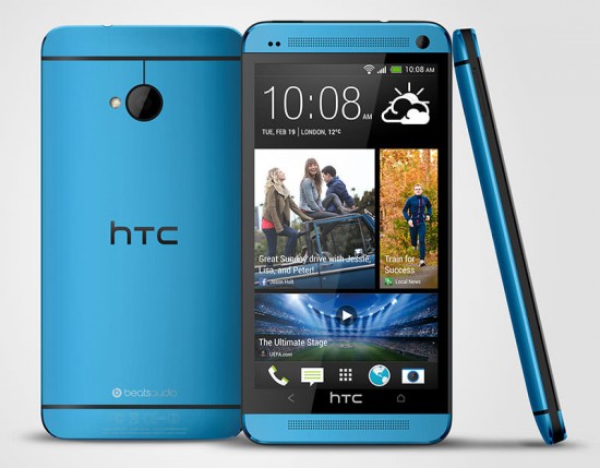 HTC One Vivid Blue