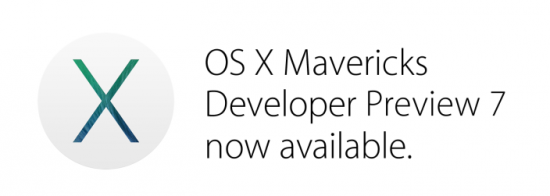 OS X Mavericks Beta 7