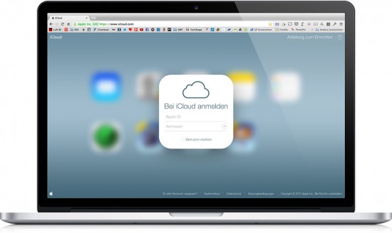 iCloud.com iOS 7 Style