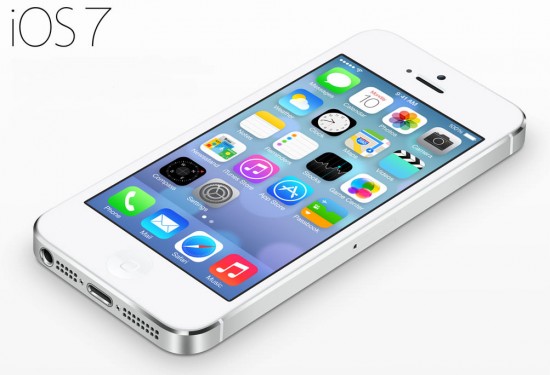 iOS 7 with iPhone 5