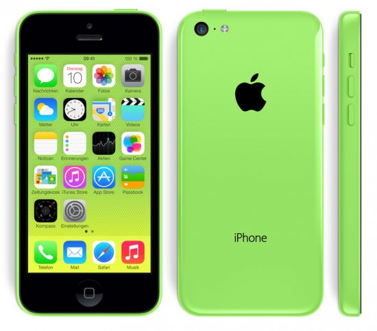 iPhone 5C Grün