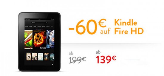 Kindle Fire HD Aktion