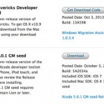 Apple veröffentlicht OS X Mavericks Gold Master