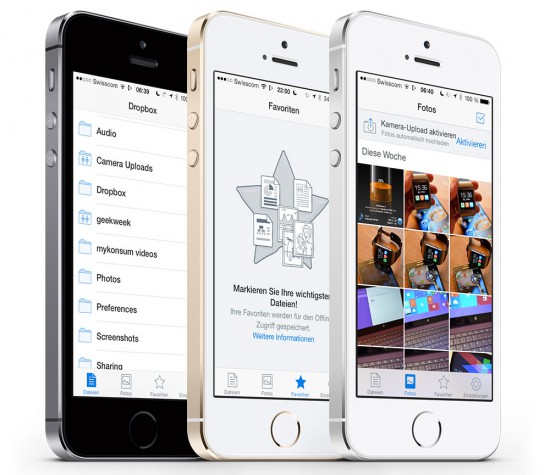 Dropbox 3 für iOS 7