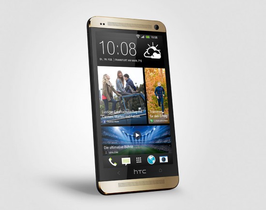 HTC One Gold Front