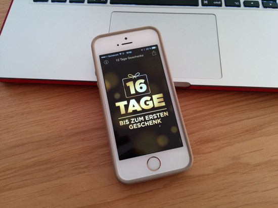 12 Tage Geschenke App 2013