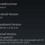 Android 4.4.2 wird für Nexus 4, Nexus 5 und das Nexus 7 ausgerollt