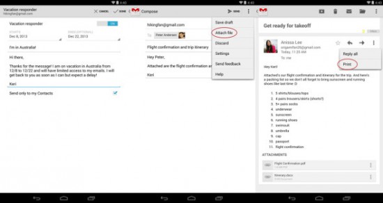 Gmail for Android 4.7