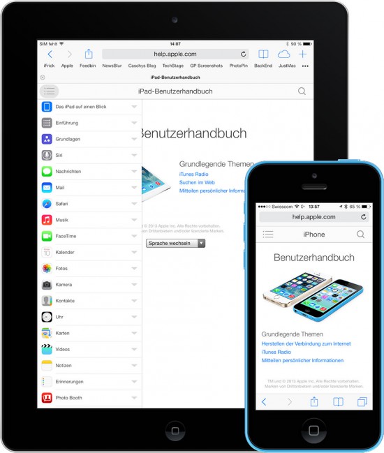 iPhone und iPad Handbuch