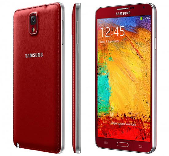 Samsung Galaxy Note 3 Rot