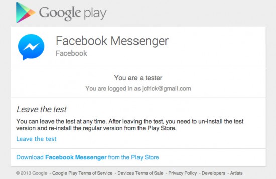 Facebook-Messenger-Beta-Group