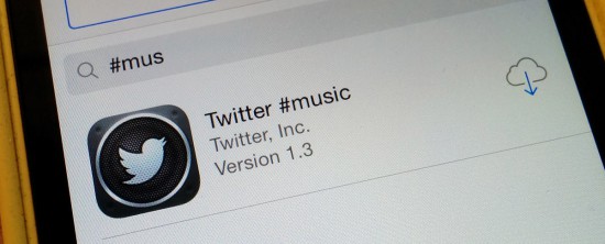 Twitter-Music-in-App-Store