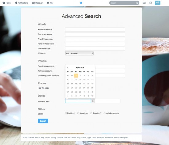 Twitter-Date-Search