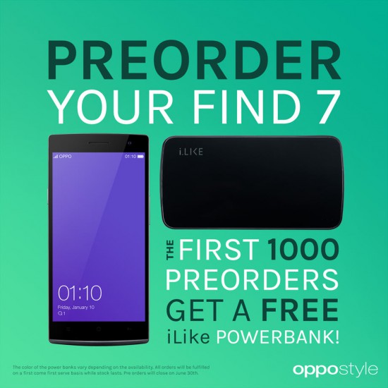 Oppo Find 7 PreOrder