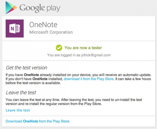 OneNote-for-Android-Beta-Test