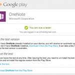 OneNote für Android: Microsoft sucht Beta Tester
