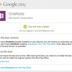 OneNote für Android: Microsoft sucht Beta Tester