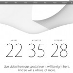 Apple heizt die Spannung an und leitet Apple.com auf Livestream Seite um