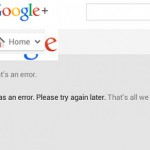 Google mit Problemen: Google+ offline