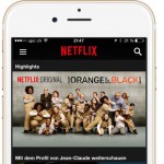 Netflix App für iPhone 6 und iPhone 6 Plus angepasst