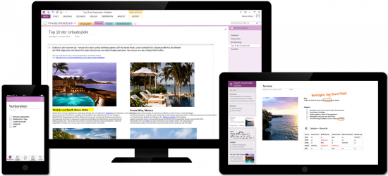 OneNote multiplatform