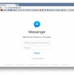 Facebook Messenger als Stand-Alone-Version im Browser