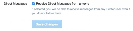 Twitter-DM-Settings-Page