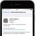 Apple veröffentlicht iOS 8.4 Beta 3