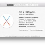 OS X El Capitan Beta 7 und Public Beta 5 veröffentlicht