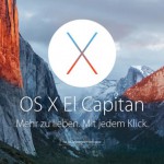 Mac OS X El Capitan erscheint am 30. September