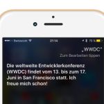 Apple: WWDC 2016 laut Siri vom 13. bis 17. Juni